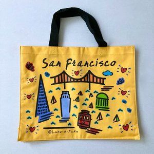 Luke-A-Tuke Cute San Francisco Tote Bag